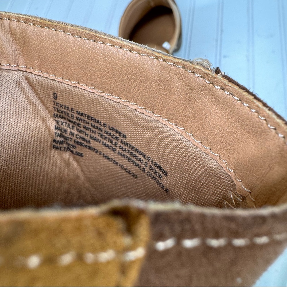 Universal Threads Tess Patchwork Brown Clogs - image 8